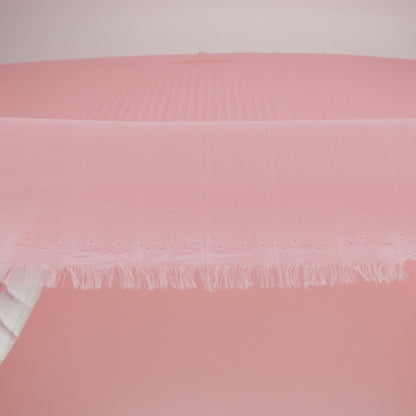 Accordion Pleated Chiffon - Seashell Pink - Etereo Collection