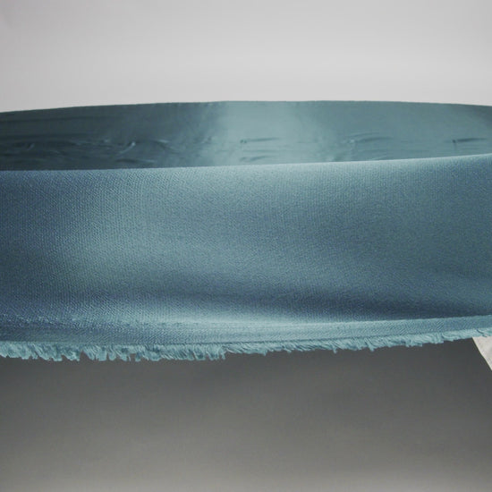 Sustainable Viscose Fluid Satin - Ocean Blue - Mood Exclusive Elliana Collection - Image 7 of 8