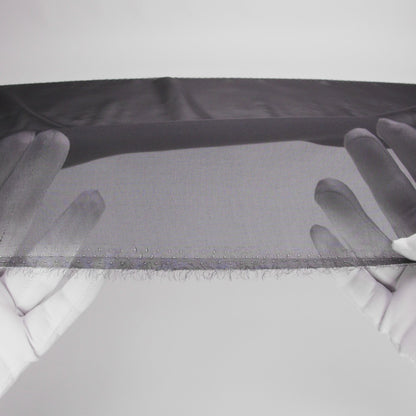 Silk Organza 54" - Black - Premium Collection