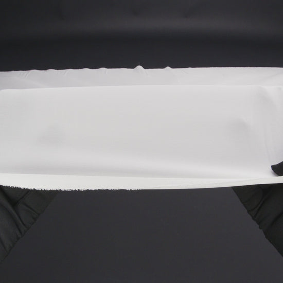 Silk Crepe de Chine - Whisper White - Premium Collection