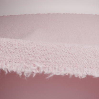 Wool Blend Boucle Tweed - Dusty Pink