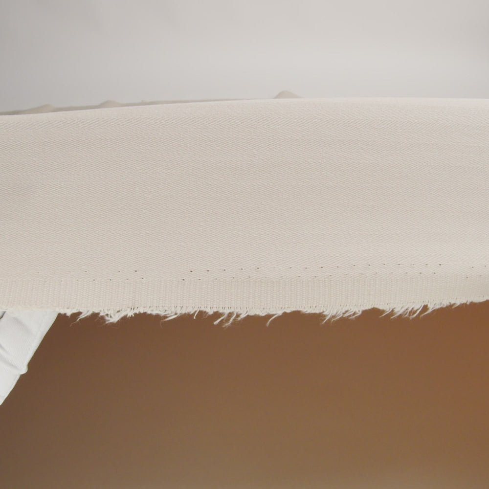 Cotton Herringbone Twill Coutil - Creme Brulee - Farrah Collection