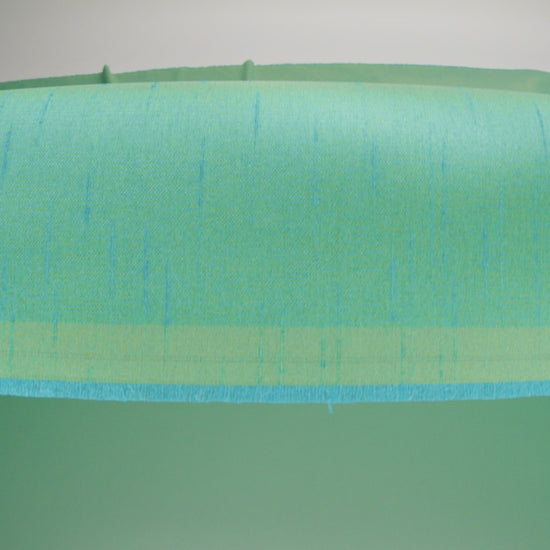 Polyester Shantung - Ocean Green - Eirian Collection - Image 5 of 6