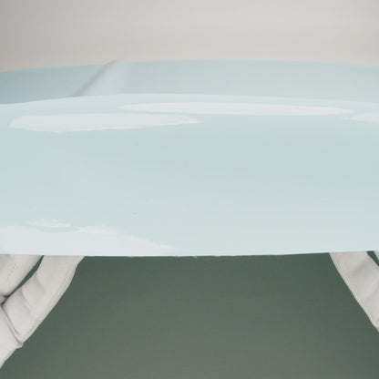 Faux Patent Leather Vinyl - Pale Blue - Brevetto Collection