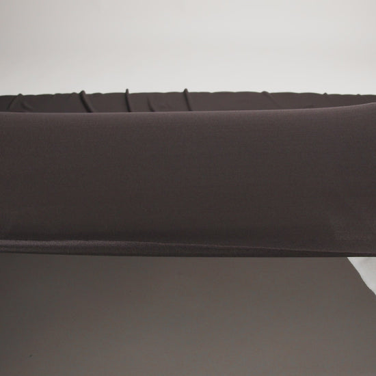 Dark Brown Lightweight Nylon Tricot