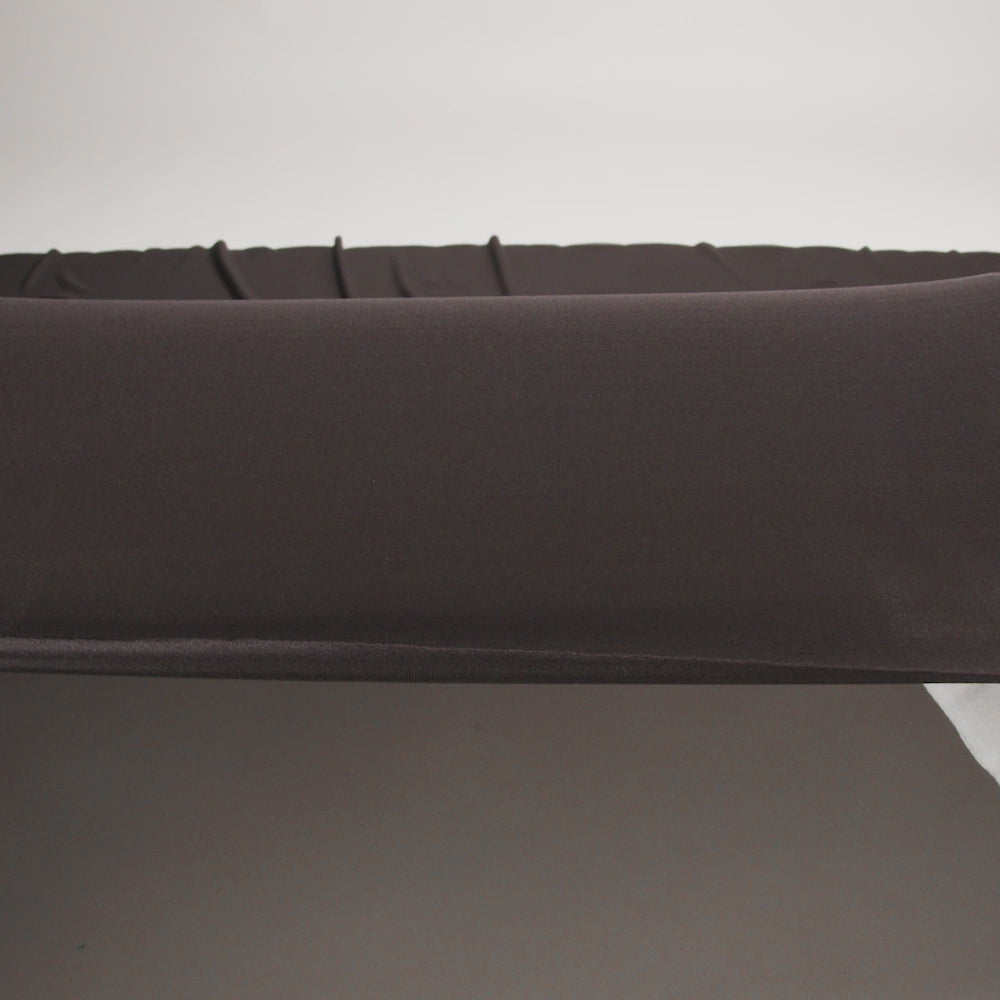 Dark Brown Lightweight Nylon Tricot