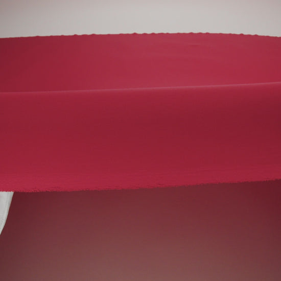 Rose Stretch Polyester Twill