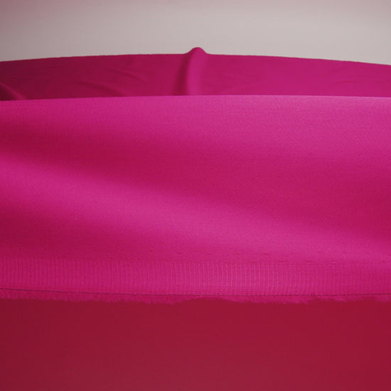 Mercerized Organic Egyptian Cotton Shirting - Fuchsia - Ravello Collection