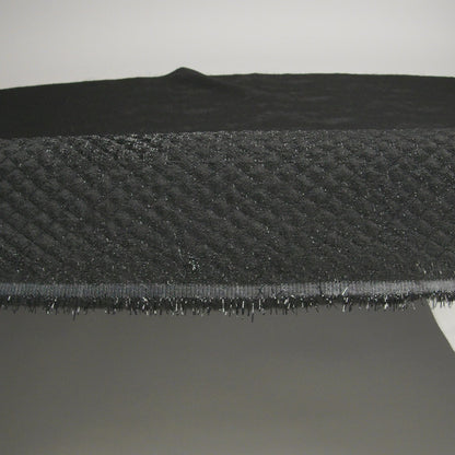 Mood Exclusive Jolene Metallic Black Tiny Diamonds Quilted Luxury Brocade