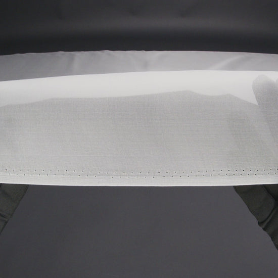 Silk Organza 54" - Whisper White - Premium Collection - Image 6 of 7
