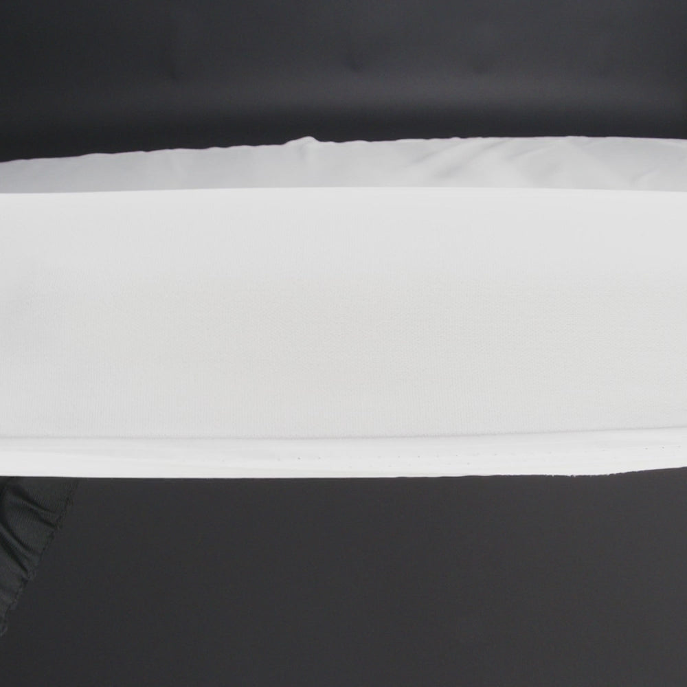 100% Polyester Micro Velvet - White - Bellini Collection