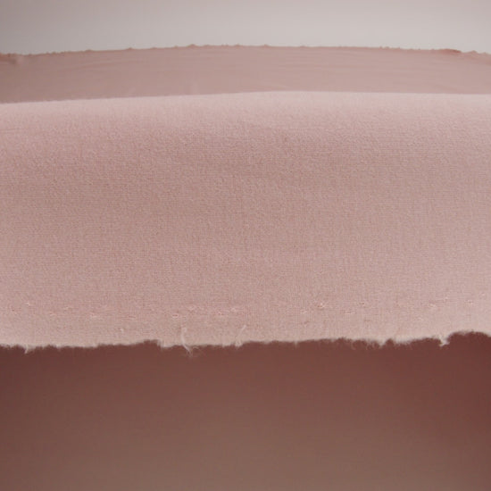 Fleece-Backed Stretch Cotton Knit - Dusty Rose - Cecil Collection - Image 5 of 5