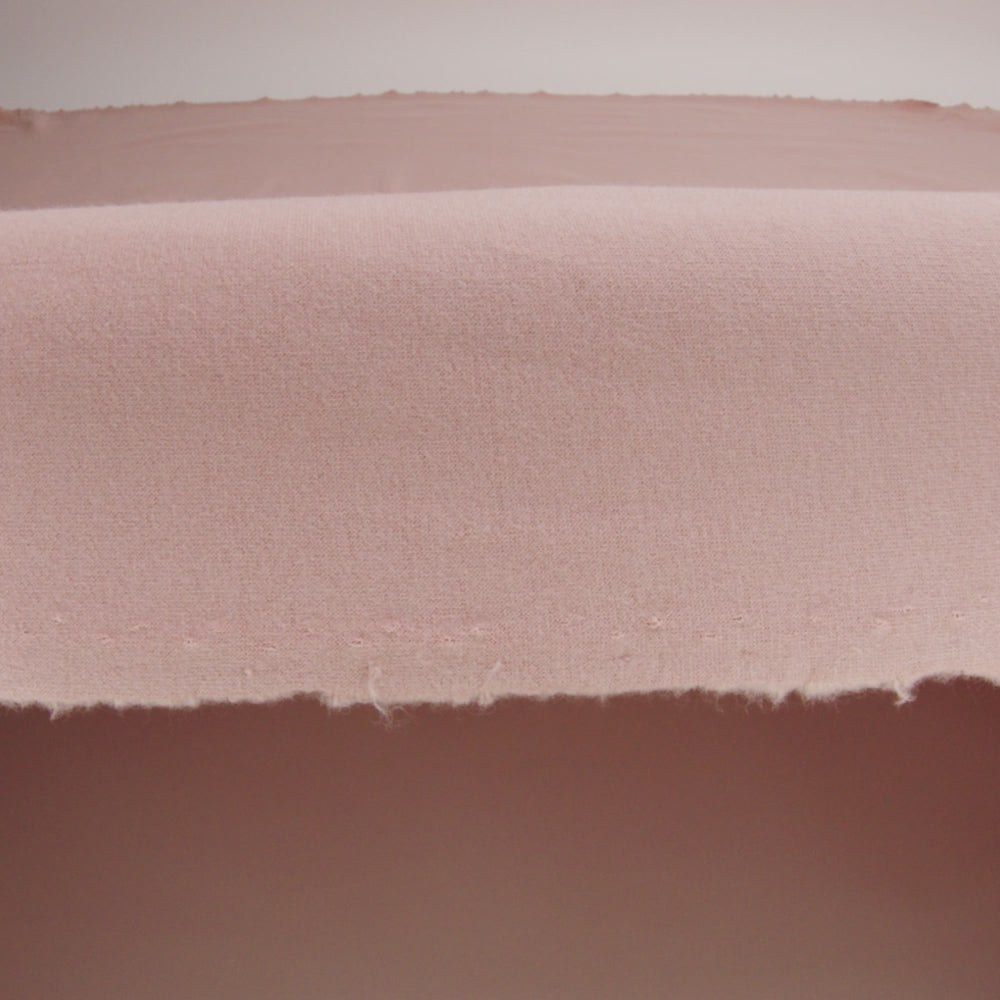 Fleece-Backed Stretch Cotton Knit - Dusty Rose - Cecil Collection - Image 5 of 5