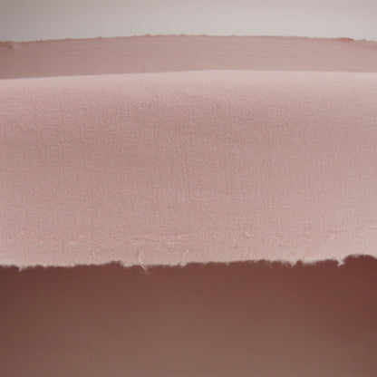 Fleece-Backed Stretch Cotton Knit - Dusty Rose - Cecil Collection