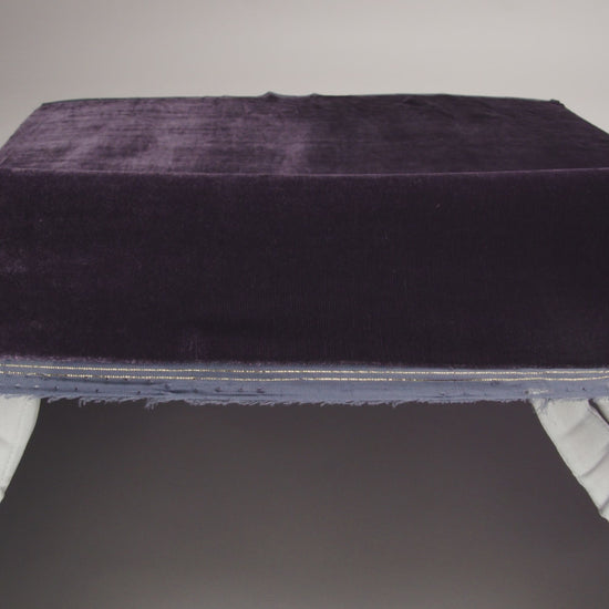 Soft Rayon-Silk Velvet - Gunmetal - Cicero Collection