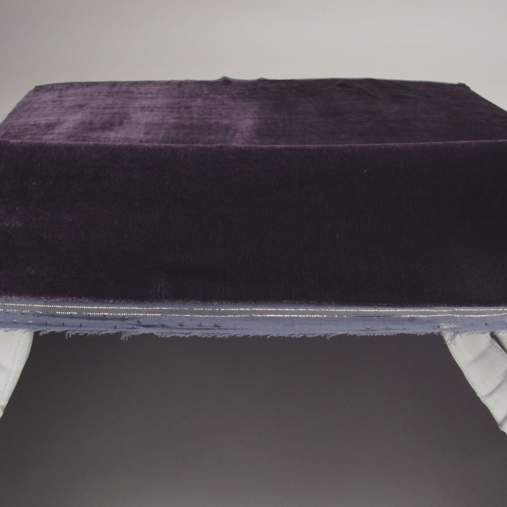 Soft Rayon-Silk Velvet - Gunmetal - Cicero Collection