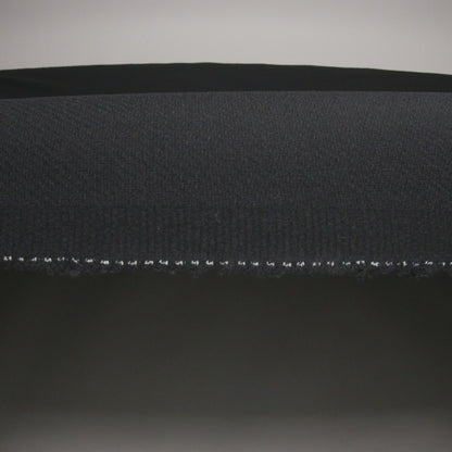 Recycled Brushed Wool Blend Twill Coating - Black - Made in Italy - Maeve Collection