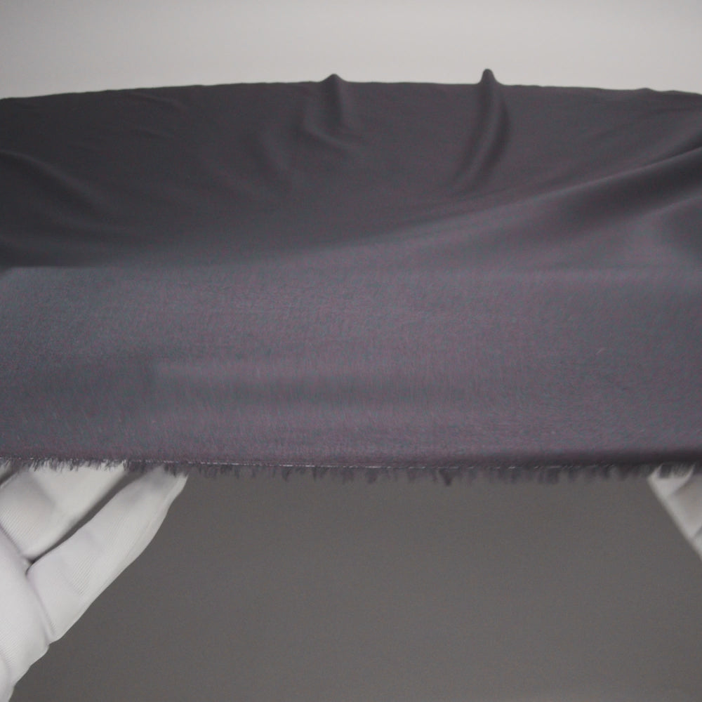 Mercerized Organic Egyptian Cotton Voile - Fig - Toulouse Collection - Image 6 of 6