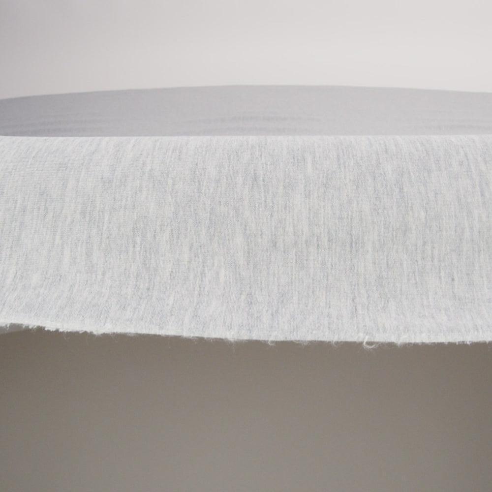 Bamboo and Merino Wool Stretch Fleece - Light Gray