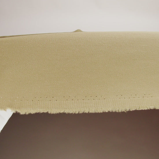 Cotton Herringbone Twill Coutil - Warm Olive - Farrah Collection
