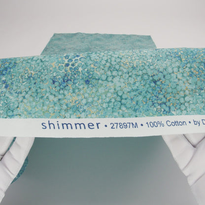 Metallic Printed Quilting Cotton by Northcott - Dusk Pebbles - Shimmer Collection