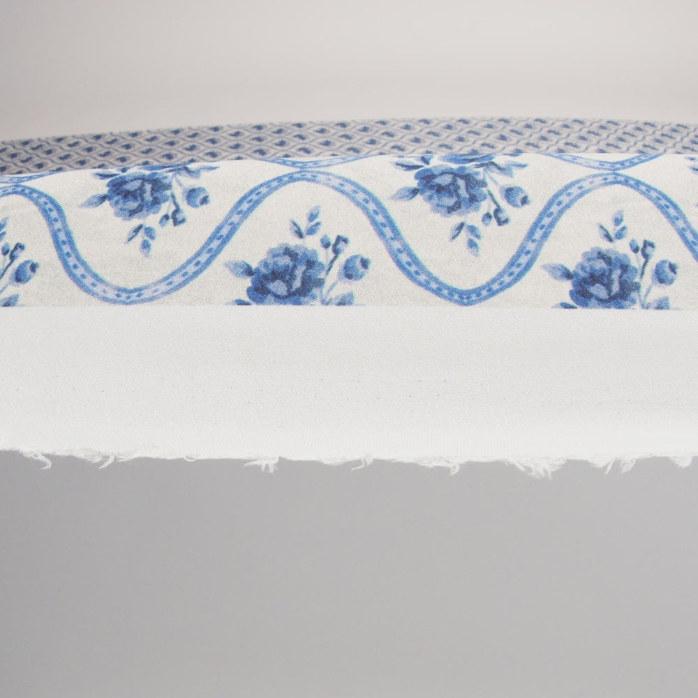 Mood Exclusive Blue Remembering Rosie Viscose Crepe