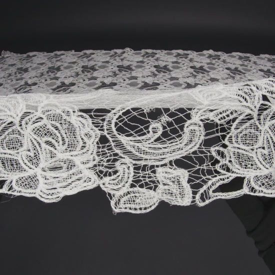 Couture Floral Lace - White - Image 5 of 5