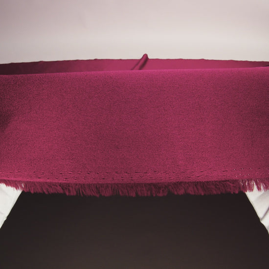 Lux Polyester Crepe Back Satin - Wine - Isla Collection - Image 5 of 5