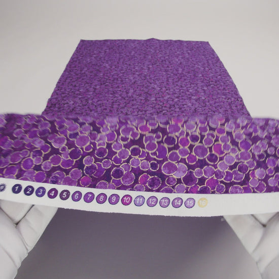 Metallic Printed Quilting Cotton by Northcott - Pansy Polka Dot Confetti - Shimmer Collection