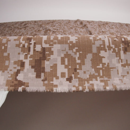 Digital Camo Cotton Ripstop - Desert Stalker