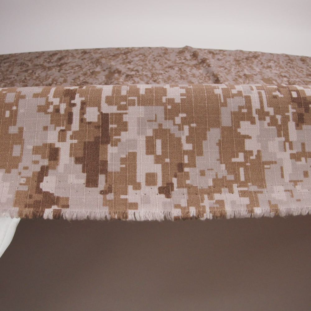 Digital Camo Cotton Ripstop - Desert Stalker