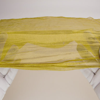Crushed Nylon Organza - Gold