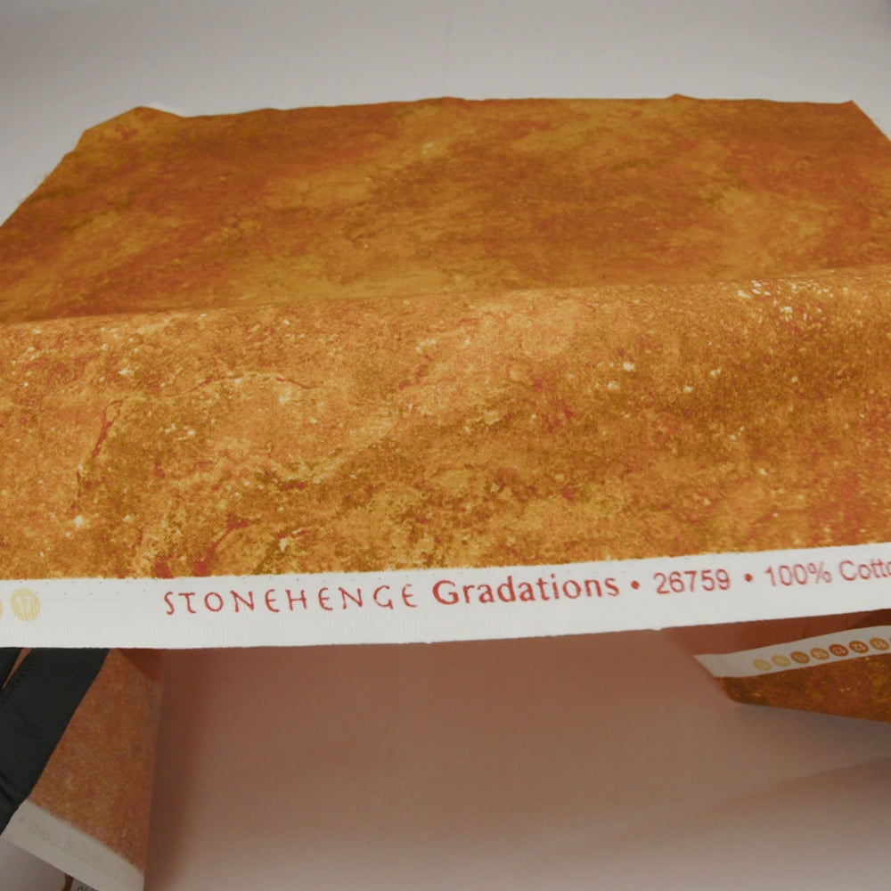 Stonehenge Quilting Cotton by Northcott - Light Rust Limestone Abstract - Gradations II Collection - Image 6 of 6