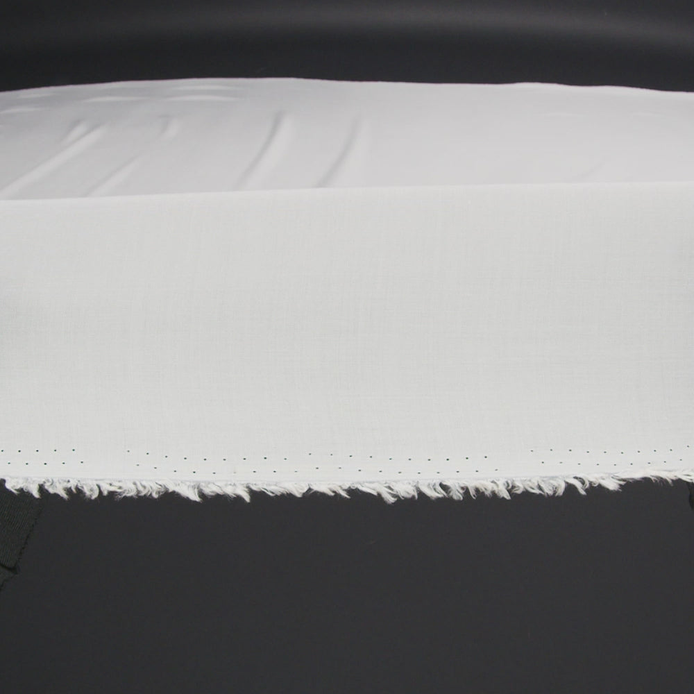 Boise White Lightweight Sustainable Rayon Challis