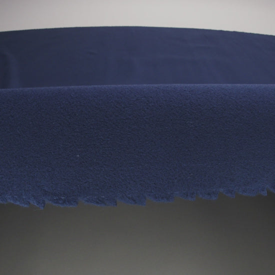 Wool and Cashmere Coating Made in Italy - Navy - Alberini Collection - Image 7 of 8