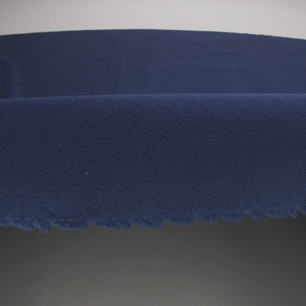 Wool and Cashmere Coating Made in Italy - Navy - Alberini Collection - Image 7 of 8
