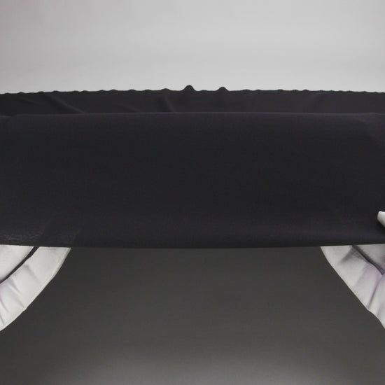 Silk Crepe de Chine - Black - Premium Collection