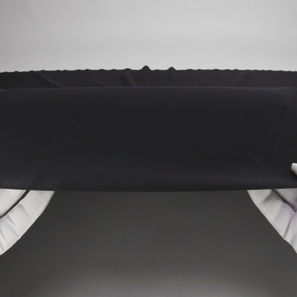 Silk Crepe de Chine - Black - Premium Collection