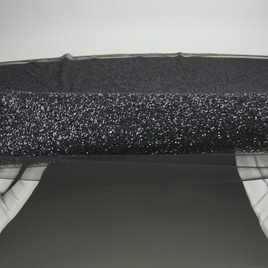 Double Faced Glitter Tulle - Black - Gala Collection - Image 6 of 7