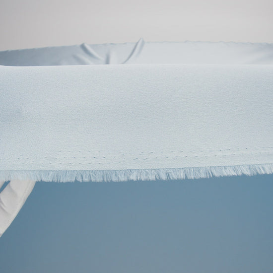 Lux Polyester Crepe Back Satin - Sky Blue - Isla Collection