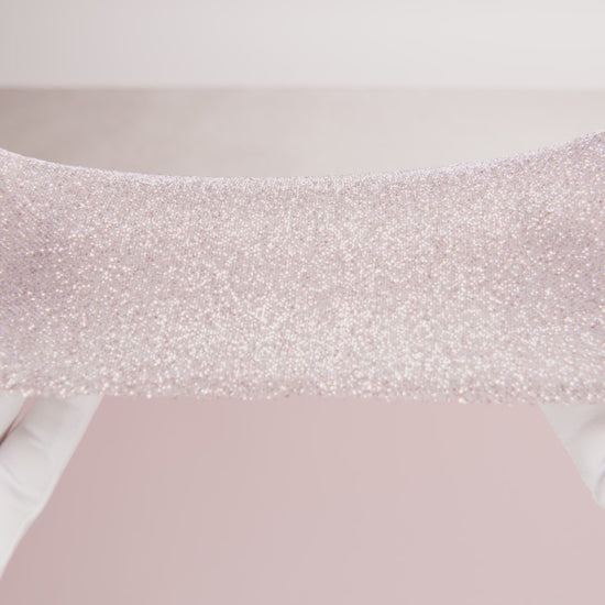 Nylon Knit with All-Over Glitter - Baby Pink - Sun Streams Collection - Image 6 of 6