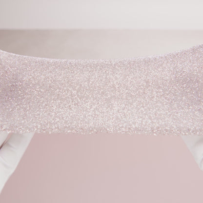 Nylon Knit with All-Over Glitter - Baby Pink - Sun Streams Collection
