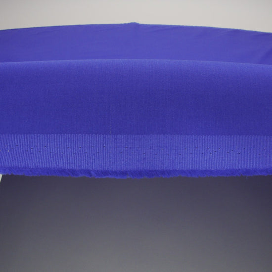 Stretch Cotton Sateen - Cobalt Blue - Mood Exclusive Carlos Collection