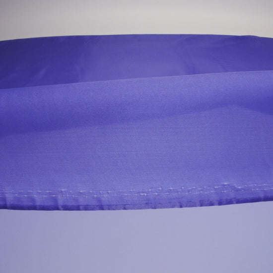 Satin-Faced Polyester Organza - Mazarine Blue - Ardea Collection by Mood - Image 6 of 7
