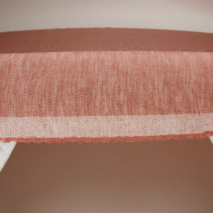 Cotton, Tencel and Linen Blended Woven - Heathered Cinnamon - Toledo Collection