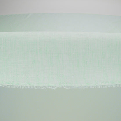 Lightweight Linen Chambray - Heathered Mint - Minerva Collection