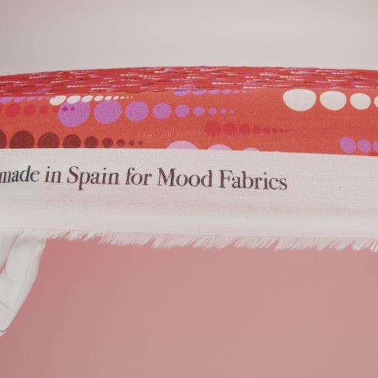 Mood Exclusive Orange Rain on Me Cotton Crepe - Image 6 of 6