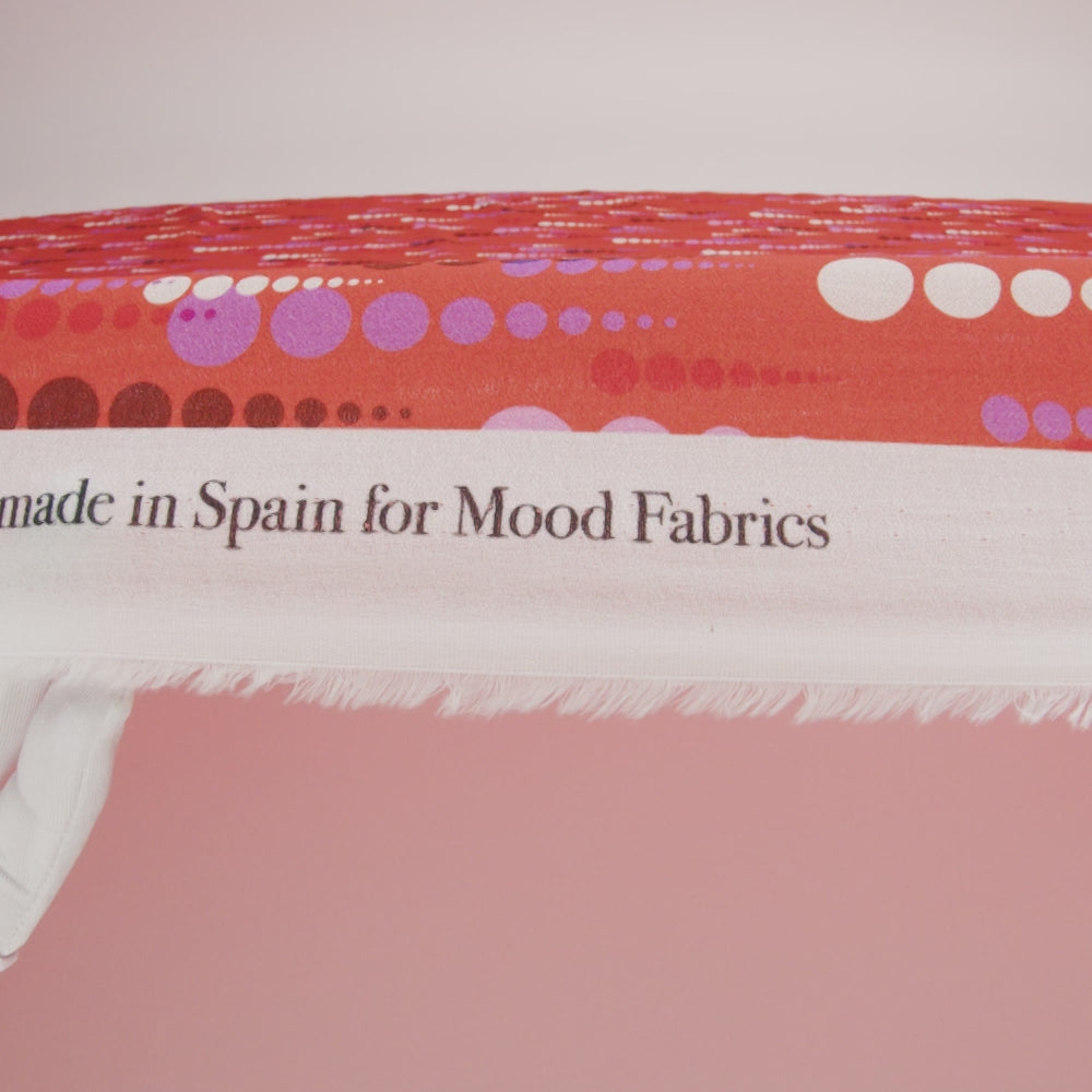 Mood Exclusive Orange Rain on Me Cotton Crepe - Image 6 of 6