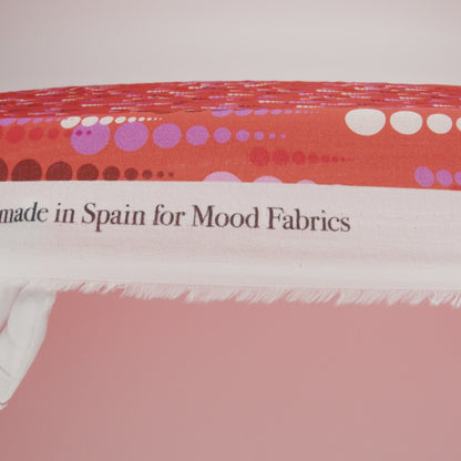 Mood Exclusive Orange Rain on Me Cotton Crepe