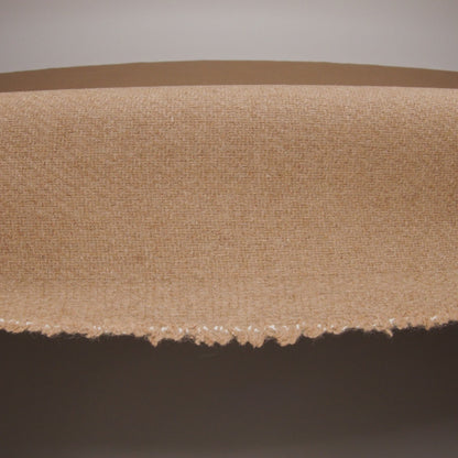 Recycled Brushed Wool Blend Twill Coating - Desert Beige - Made in Italy - Maeve Collection